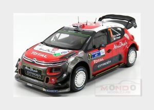 【送料無料】模型車　スポーツカー　シトロエンアブダビ＃ラリーメキシコcitroen c3 wrc abu dhabi 7 winner rally mexico 2017 kmeeke norev 118 nv181632｜hokushin
