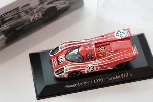 【送料無料】模型車 スポーツカー スパークポルシェkルマン#モデルspark porsche 917 k 143 winner le mans 1971 attwoodherrmann 23 resin model
