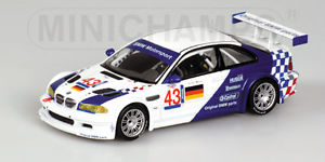 【送料無料】模型車 スポーツカー モータースポーツニレハラマミュラー143 bmw m3 gtr bmw motorsport elms jarama 2001 ekblom muller