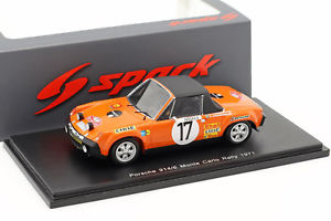 【送料無料】模型車　スポーツカー　porsche 91461 glarrousse rallye monte carlo1971 143スパークporsche 9146 1 glarrousse rallye monte carlo 1971 143 spark
