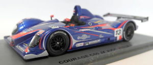 【送料無料】模型車　スポーツカー　143sccg19c60 jxジャッド13レ2003spark 143 scale resin sccg19 courage c60 jx judd 13 le mans 2003