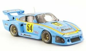 【送料無料】模型車　スポーツカー　ポルシェ935k354drm1979kludwigスパーク143 sg010モデルporsche 935 k3 54 winner drm 1979 kludwig light blue spark 143 sg010 model