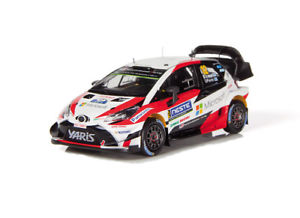 【送料無料】模型車　スポーツカー　トヨタヤリスフィンランドラリーモデルカーtoyota yaris wrc winner rally finland 2017 resin model car s5169｜hokushin