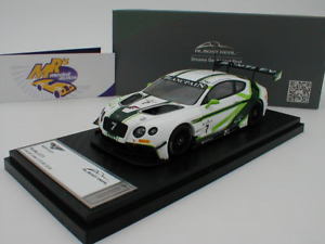 【送料無料】模型車　スポーツカー　リアルベントレーコンチネンタルグアテマラバージョンalmost real 430316bentley continental gt3 7 launch version 2016 143