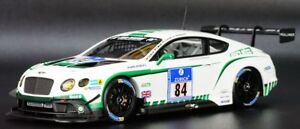 【送料無料】模型車　スポーツカー　グアテマラ＃ニュルブルクリンクリアルタイムモデルbentley gt3 84 adac 24h nurburgring 2015 almost real 143 alm430302 model