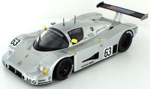 【送料無料】模型車　スポーツカー　ザウバーメルセデスルマンsauber mercedes c9 winner le mans 1989 118