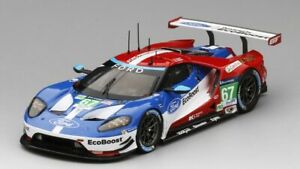 【送料無料】模型車　スポーツカー　フォードグアテマラ＃チームガナッシルマンスケールミニアチュアメートルford gt 67 team ganassi 24h le mans 2016 true scale miniatures 143 tsm430107 m｜hokushin