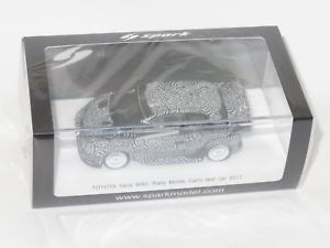 【送料無料】模型車　スポーツカー　トヨタヤリスラリーモンテカルロテストカー143 toyota yaris wrc rally monte carlo 2017 test car jmlatvala