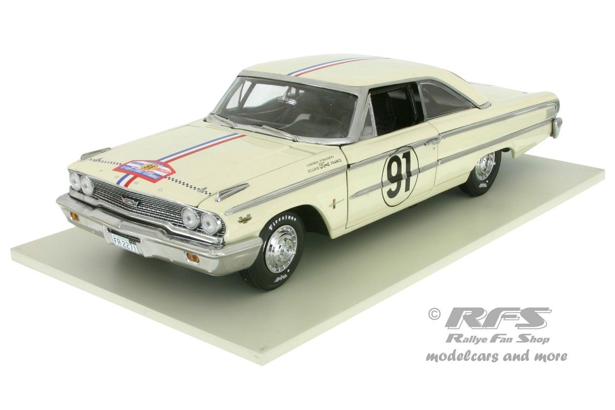 【送料無料】模型車　スポーツカー　フォードギャシー500xlツールドフランス1963greder 118サン1473ford galaxie 500 xl tour de france auto 1963 greder 118 rally sun star 1473