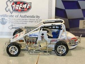 【送料無料】模型車　スポーツカー　アクション1990ジェフゴードン4ペプシ124action 1990 jeff gordon 4 diet pepsi midget sprint 124｜hokushin