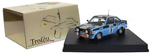 【送料無料】模型車　スポーツカー　trofeu 1017フォードエスコートmk ii racラリー1978 ロジャークラーク143trofeu 1017 ford escort mk ii rac rally 1978 roger clark 143 scale