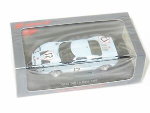 【送料無料】模型車　スポーツカー　フォードズルマン＃アイルランドリント143 ford gt40 mk i fr english ltd le mans 24 hrs 1966 12 iirelandjrindt