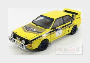 【送料無料】模型車　スポーツカー　アウディクワトロラリーホンサンスターモデルaudi quattro a2 1 winner rally hong kongbeijing 1985 sunstar 118 ss4247 model