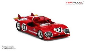 【送料無料】模型車 スポーツカー アルファロメオセブリングスケールモデルalfa romeo tipo 333 12h sebring 1971 stommelen true scale 143 tsm144311 model|hokushin