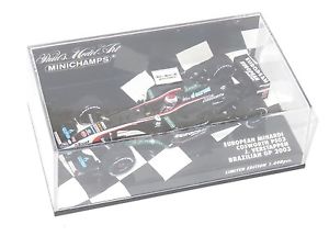 【送料無料】模型車 スポーツカー 143ヨーロッパminardiコスワースps03ブラジルgp2003jverstappen143 european minardi cosworth ps03 brazilian gp 2003 jverstappen|hokushin