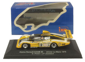 【送料無料】模型車　スポーツカー　ネットワークアルパインルノー＃ルマンixo lm1978 alpine renault a442b 2 winner le mans 1978 pironijaussaud 143