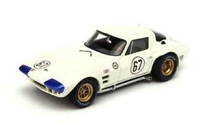 【送料無料】模型車 スポーツカー シボレーグランドスポーツマイルホールスケールモデルchevrolet grand sport 500 miles 1964 jhall true scale 143 tsm124322 model|hokushin