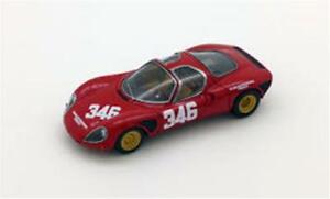 【送料無料】模型車 スポーツカー アルファロメオスケールメートルalfa romeo 33 stradale passo radicosa gwr 1968 true scale 143 tsm124309 m