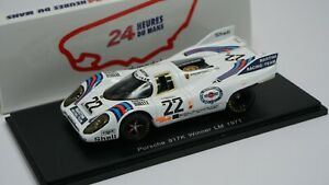 【送料無料】模型車　スポーツカー　ポルシェ917 kマティーニ24hルマンマルコスパーク1971143porsche 917 k martini 24h le mans marko spark 1971 143