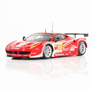 【送料無料】模型車 スポーツカー フェラーリ458レ2012ehretジャネットmontecalvo 143 143 fjm1343006モデルferrari 458 le mans 2012 ehretjeannettemontecalvo 143 143 fjm134300