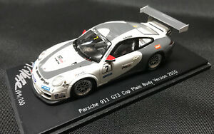 【送料無料】模型車　スポーツカー　ポルシェグアテマラカッププレーンボディporsche 911 gt3 cup plain body 2010 strictly limited hand signed 143