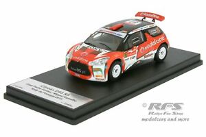 【送料無料】模型車　スポーツカー　シトロエンラリーポルトガルネットワークcitroen ds3 r5 rally portugal 2015fontes 143 trofeuixo c3r01