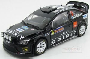 【送料無料】模型車　スポーツカー　フォードイングランドフォーカスバージョンラリースウェーデンサンスターford england focus rs wrc08 night version rally swedish 2010 sunstar 118 ss3954