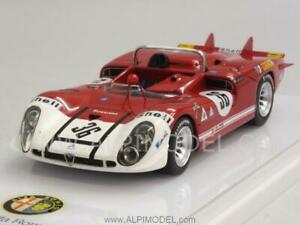 【送料無料】模型車 スポーツカー ロミオタイプルマンアダム listingalfa romeo type 333 le mans 1970 couragede adam 143 truescale tsm144312
