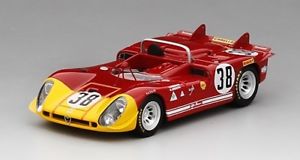 【送料無料】模型車　スポーツカー　アルファロメオ＃キロモンツァスケールalfa romeo tipo 333 38 1000 km monza 1970 stommelen true scale 143 tsm154312