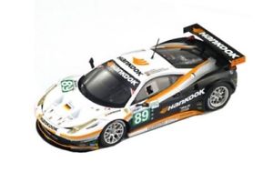 【送料無料】模型車 スポーツカー フェラーリ458イタリアgt2 hankook 24hルマン2011143 tsm11fj023モデルferrari 458 italia gt2 hankook 24h le mans 2011 true scale 143 tsm11fj0|hokushin