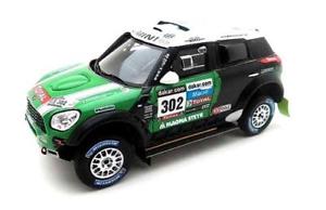 【送料無料】模型車 スポーツカー ミニレースダカールラリースケールmini countryman all4 racing winner dakar rally 2013 true scale 143 tsm144345 mo|hokushin