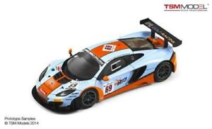 【送料無料】模型車　スポーツカー　マクラーレンmp412c gt36924h2013true scale 143 tsm144335モデルmclaren mp412c gt3 69 gulf 24h spa 2013 true scale 143 tsm144335 model｜hokushin