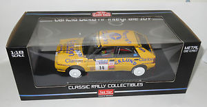 【送料無料】模型車　スポーツカー　ランチアデルタキャメルロンバードラリー118 lancia delta hf integrale 16v camel lombard rac rally 1990 peklund