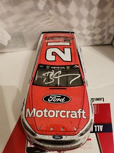 【送料無料】模型車 スポーツカー ライアン#サインレースキャリア2017 ryan blaney 21 autographed motorcraft pocono race 1st career win 124th|hokushin