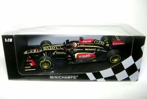 【送料無料】模型車　スポーツカー　チームルノーコネンフォーミュラlotus f1 team renault 7 krikknen formula 1 showcar 2013