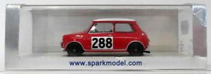 【送料無料】模型車　スポーツカー　スパークモデルスケールモーリスクーパーモンテカルロラリーspark models 143 scale s1187 morris cooper 288 3rd monte carlo rally 1963｜hokushin 21,286円