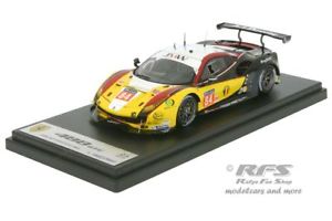 【送料無料】模型車 スポーツカー フェラーリルマンモータースポーツferrari 488 gte 24h le mans 2017 jmw motorsport bates 143 looksmart lm076|hokushin