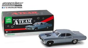 【送料無料】模型車　スポーツカー　モデルシボレーセダンチームmodel 1967 chevrolet sedan ateam 118 25cm original greenlight artisan