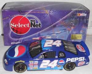 【送料無料】模型車　スポーツカー　1999jeff gordon24 pepsi 124 rcca selectnet elite1999 jeff gordon 24 pepsi 124 rcca selectnet elite