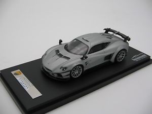 【送料無料】模型車　スポーツカー　スケールマットシルバー143 scale tecnomodel mazzanti evantra 1000 horses matt silver 2016 t43ex07a