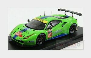 【送料無料】模型車　スポーツカー　フェラーリ488 gte 39lターボv8 lmgteクラスルマン2017 looksmart 143 lslm075ferrari 488 gte 39l turbo v8 lmgte am class le mans 2017 looksm