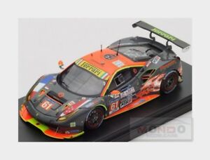 【送料無料】模型車　スポーツカー　フェラーリ488 gte 39l61 lmgteクラス24hルマン2017 looksmart 143 lslm072ferrari 488 gte 39l 61 lmgte am class 24h le mans 2017 looksmar
