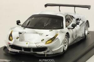 【送料無料】模型車　スポーツカー　フェラーリ488 gt3 2016 camoバージョン143 looksmartlsrc 19ferrari 488 gt3 2016 camo version 143 looksmart lsrc 19｜hokushin