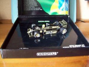 【送料無料】模型車　スポーツカー　143ayrton senna lotus 97t renault turbo first f1win portugal gp 1985143 ayrton senna lotus 97t renault turbo first f1 win