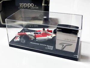 【送料無料】模型車　スポーツカー　パナソニックトヨタレーシングzippo limited edition panasonic toyota racing tf103 lighter amp; 143 diecast car