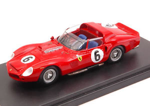 【送料無料】模型車 スポーツカー フェラーリ#ヒルモデルferrari 330 tri 6 winner lm 1962 o gendebienp hill 143 model looksmart