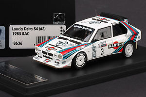 送料無料 模型車 スポーツカー ランチアデルタマティーニ ラリー Lancia Delta S4 Martini 3 1985 Rac Rally Hpi 8636 143 Bla Org Bw