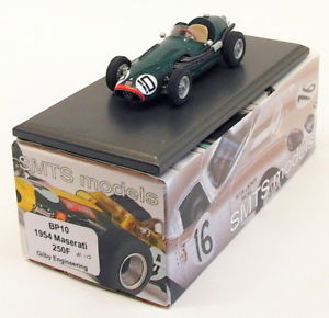 【送料無料】模型車 スポーツカー スケールモデルカーマセラティマセラティ#smts 143 scale model car bp10 f1 1954 maserati 250f 10 salvadory|hokushin