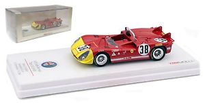 【送料無料】模型車　スポーツカー　アルファロメオ＃スパモンツァキロスケールtruescale alfa romeo tipo 333 38 autodelta spa monza 1000km 1970 143 scale