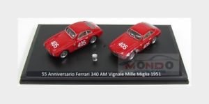 【送料無料】模型車　スポーツカー　フェラーリ340アメリカvignaleミルミグリアセット1951モデル143 jl9001ferrari set 340 america vignale winner mille miglia 1951 jolly model 143 jl90 29,237円